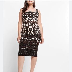 Express Bodycon Sweater Dress — L